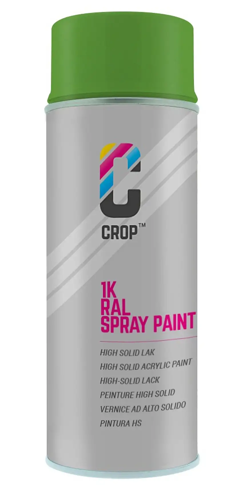CROP Bomboletta Spray Verde Giallastro Lucido RAL 6018 - 400ml