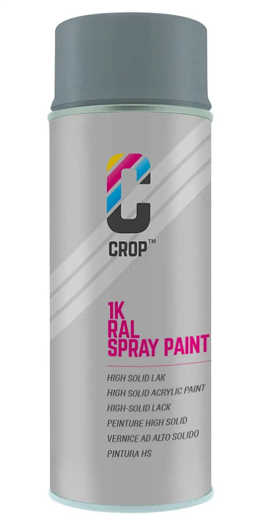 CROP Bomboletta Spray Grigio Vaio Lucido RAL 7000 - 400ml