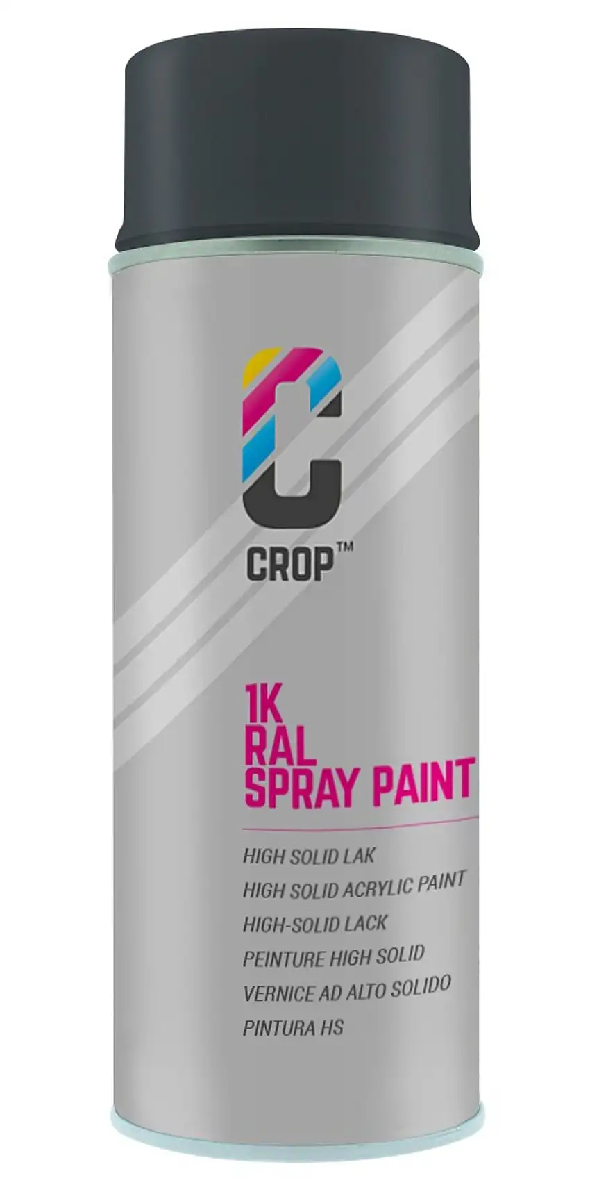 CROP Bomboletta Spray Grigio Antracite Lucido RAL 7016 - 400ml