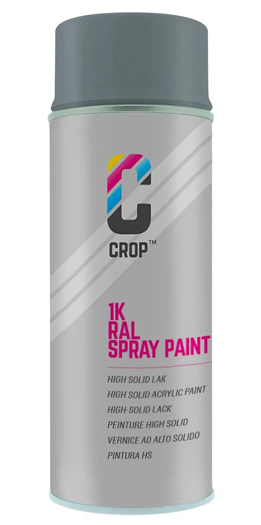 CROP Bomboletta Spray Grigio Bluastro Lucido RAL 7031 - 400ml