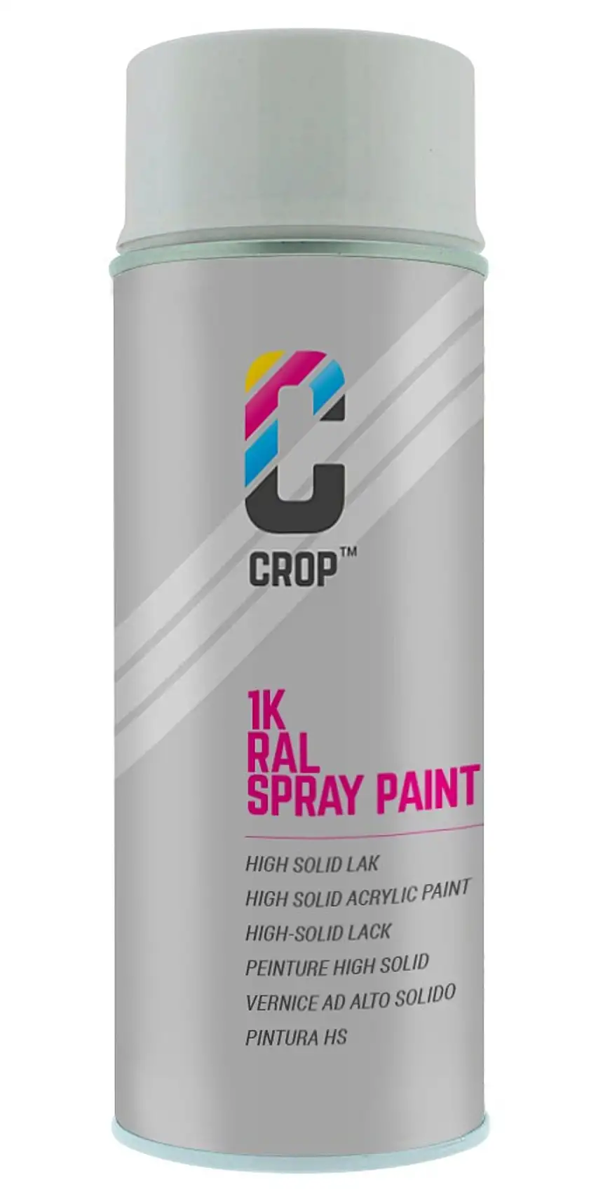 CROP Bomboletta Spray Grigio Luce Lucido RAL 7035 - 400ml