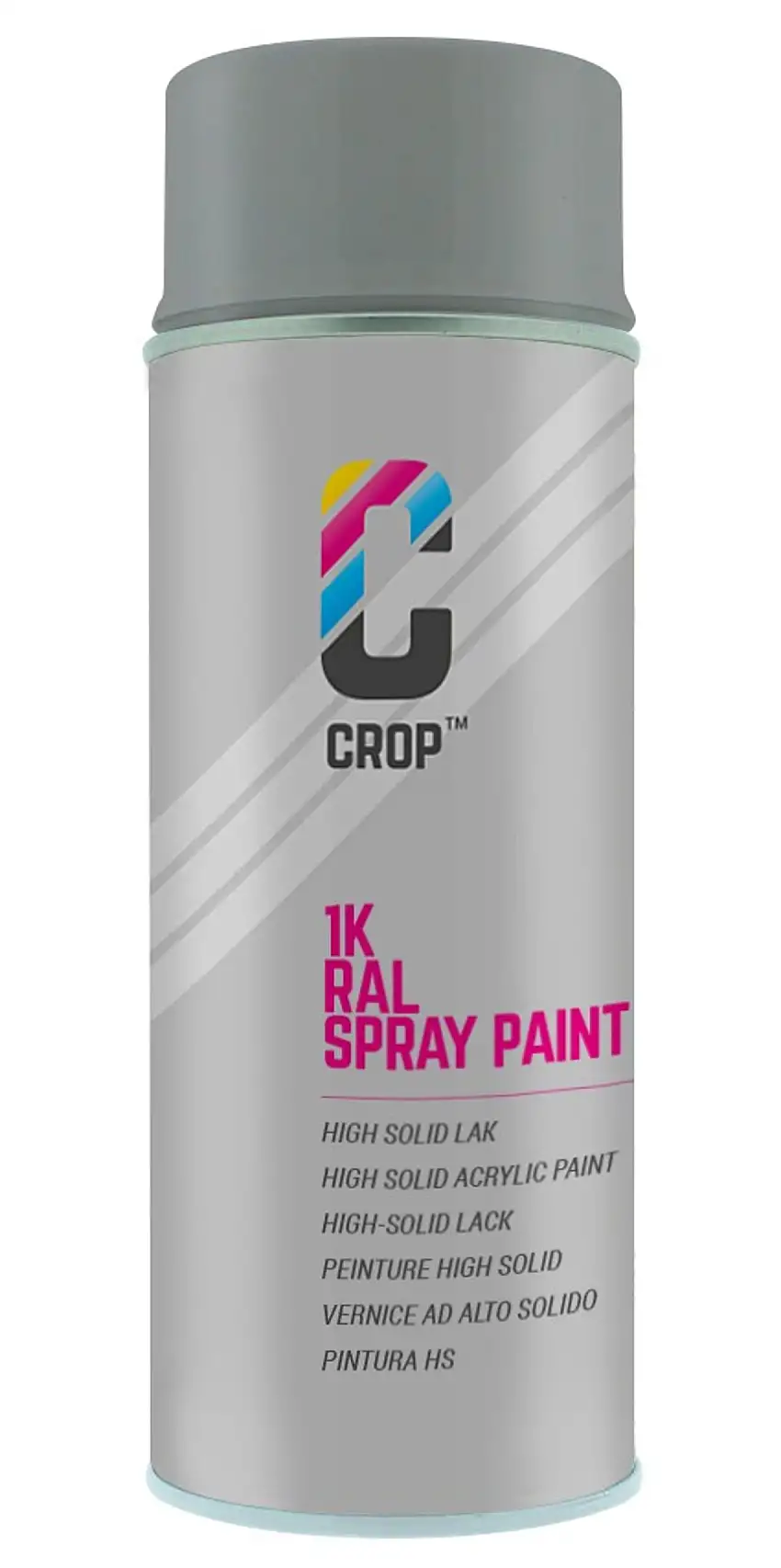 CROP Bomboletta Spray Grigio Traffico A Lucido RAL 7042 - 400ml