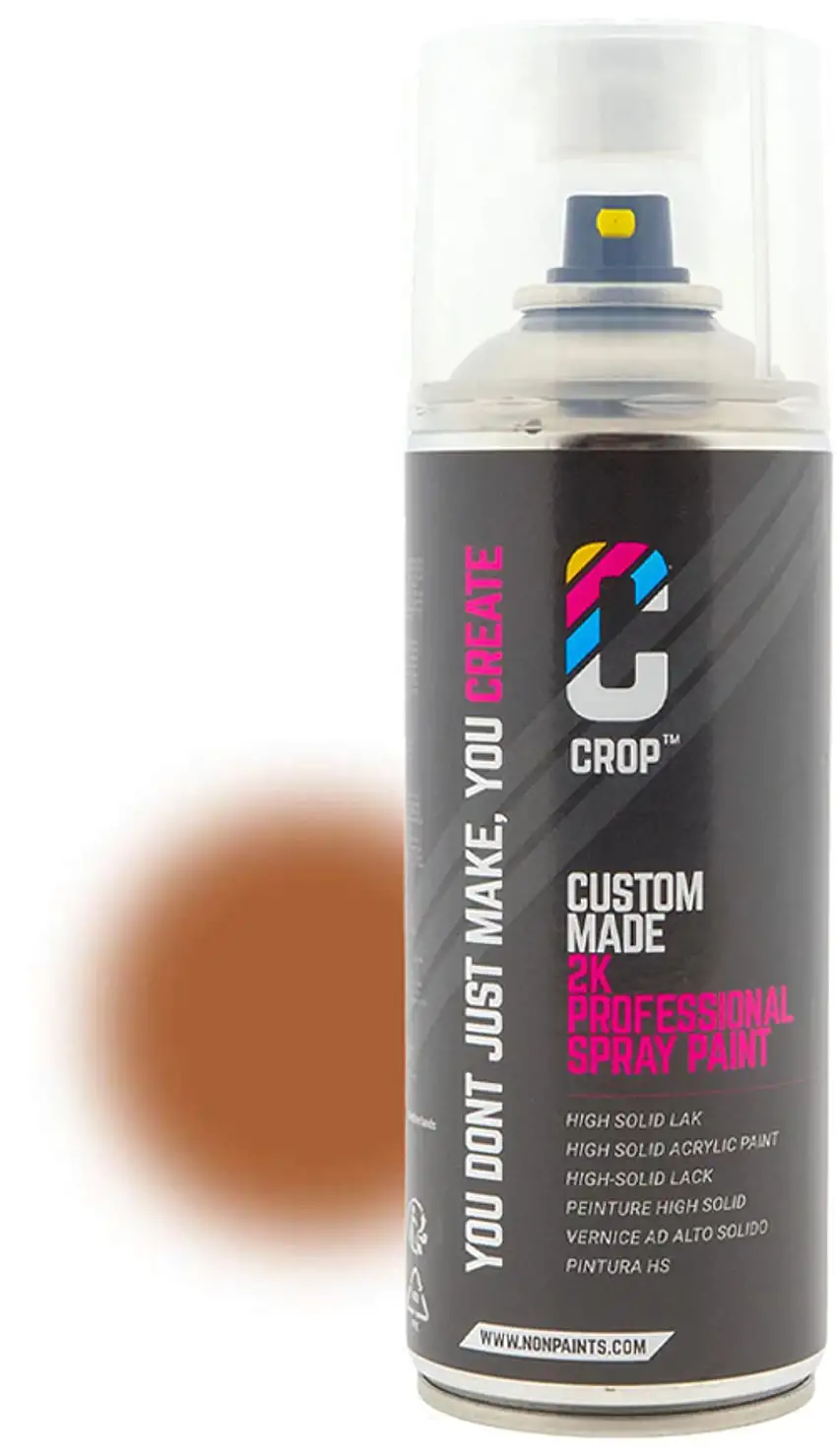 CROP Bomboletta Spray 2K RAL 8023 - Marrone Arancio