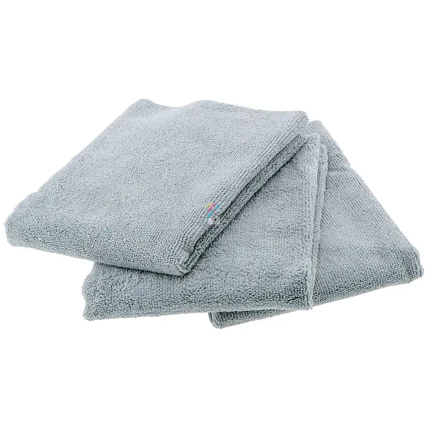 CROP Chicane Panno In Microfibra Grigio 40x40cm - 3pz
