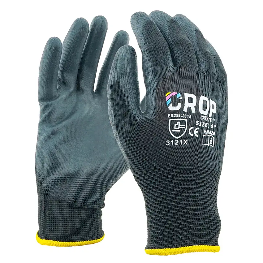 CROP Guanti Da Lavoro PU