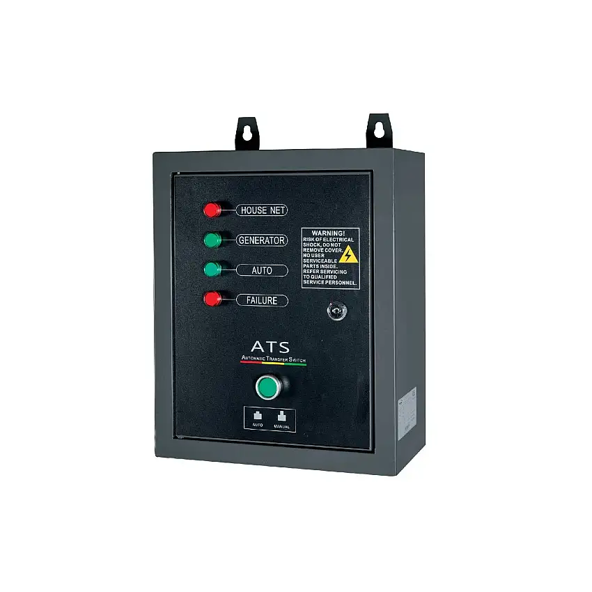 Quadro intervento automatico "ATS" ideale per sorvegliare la rete pubblica esclusivamente utilizzabile su macchine Pramac