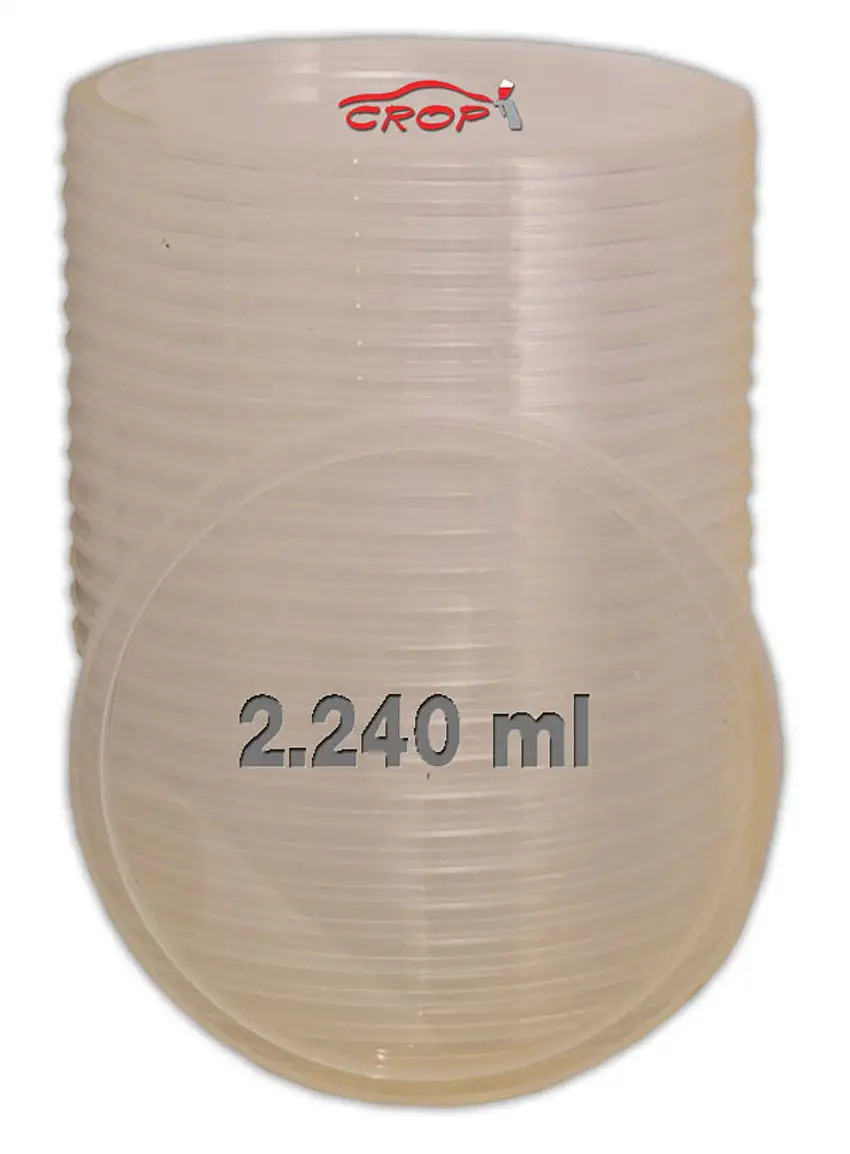 FINIXA Coperchi Per Tazze Graduate 2240ml - 50pz