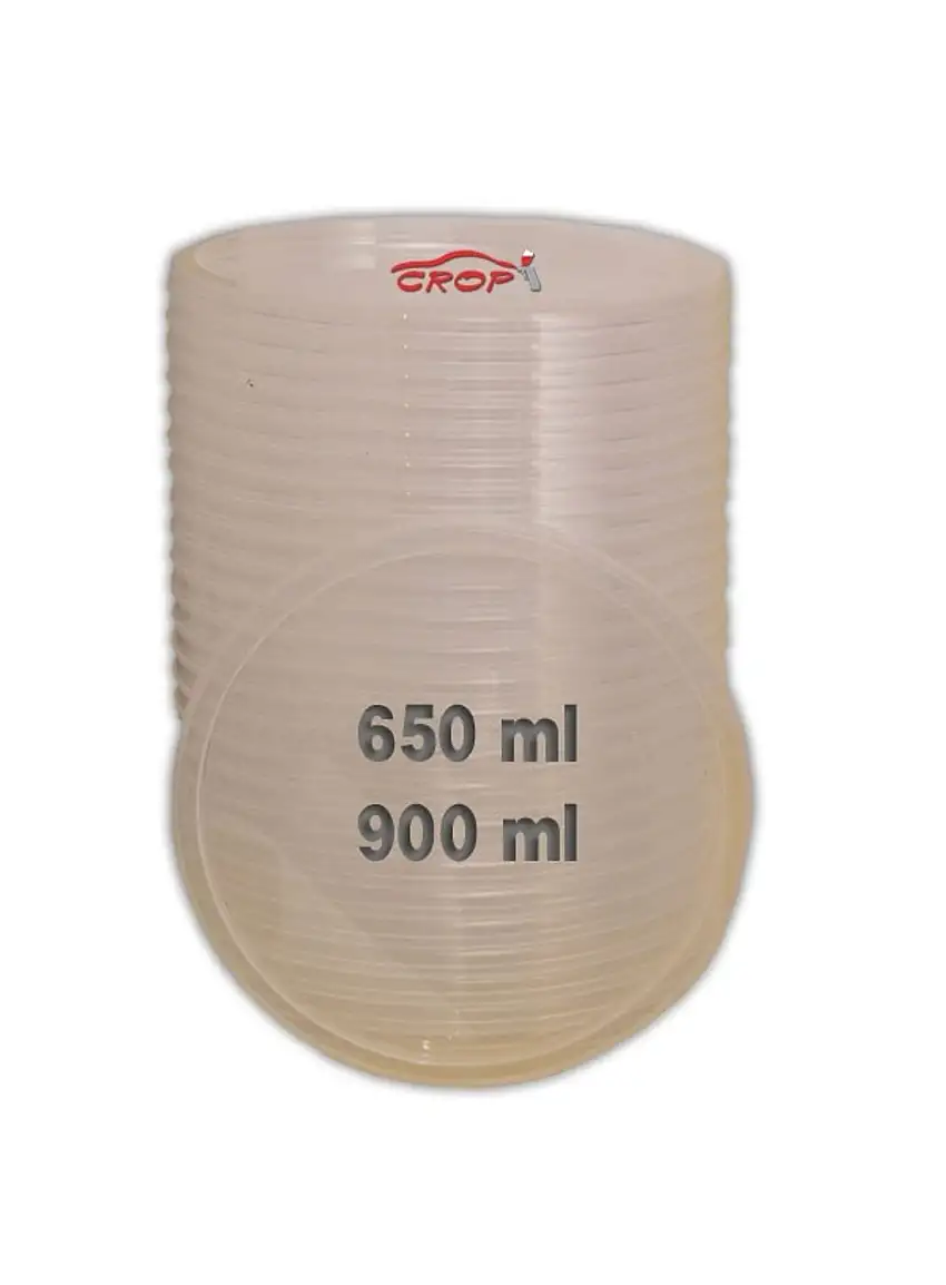 FINIXA Coperchi Per Tazze Graduate 650ml e 900ml - 50pz