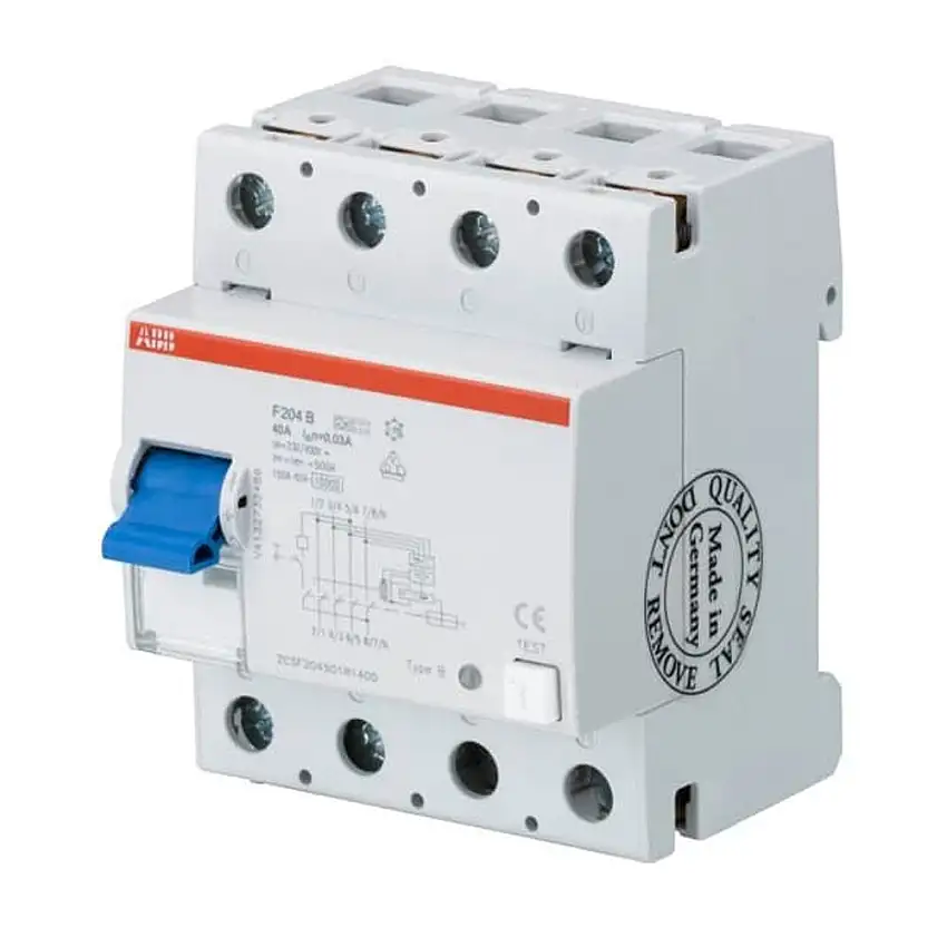 Differenziale puro classe B 0,03 A 4MOD. 40A F204B-40/0.03 Abb