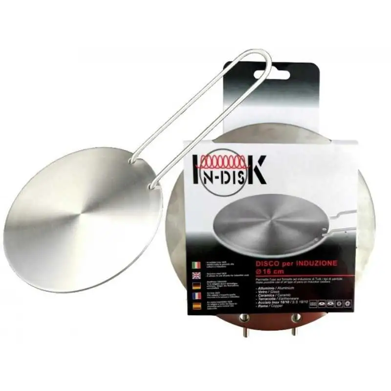 DISCO INDUZIONE ADATTATORE PENTOLE DIFFUSORE CALORE D. 200 MM universale