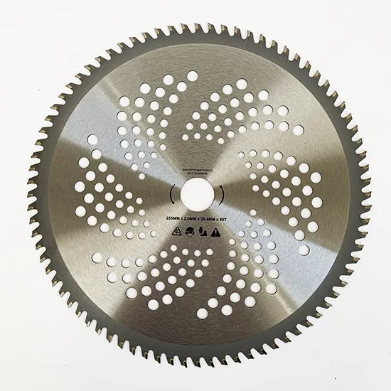 Disco lama 80T per decespugliatore universale tungsteno PROFESSIONALE