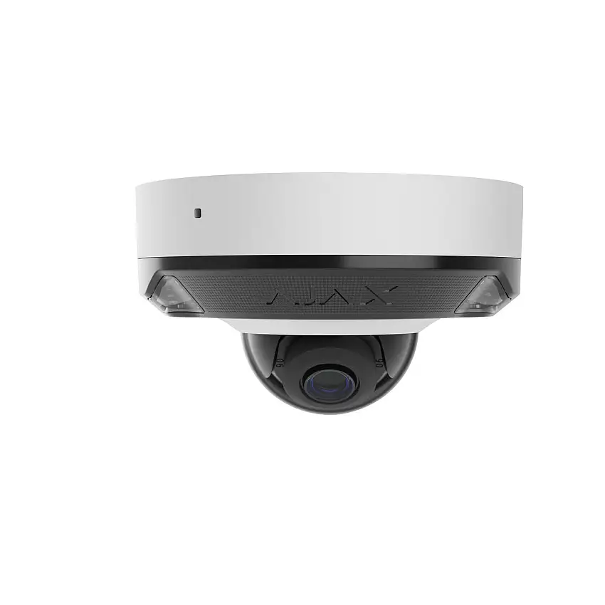 Ajax 126269 DomeCam Mini HL 5MP | Telecamera IP con IA e IR/LED
