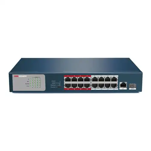 Switch 18 porte -16 porte Poe 1 Uplink 1Gbps +1 SFP 1Gbps