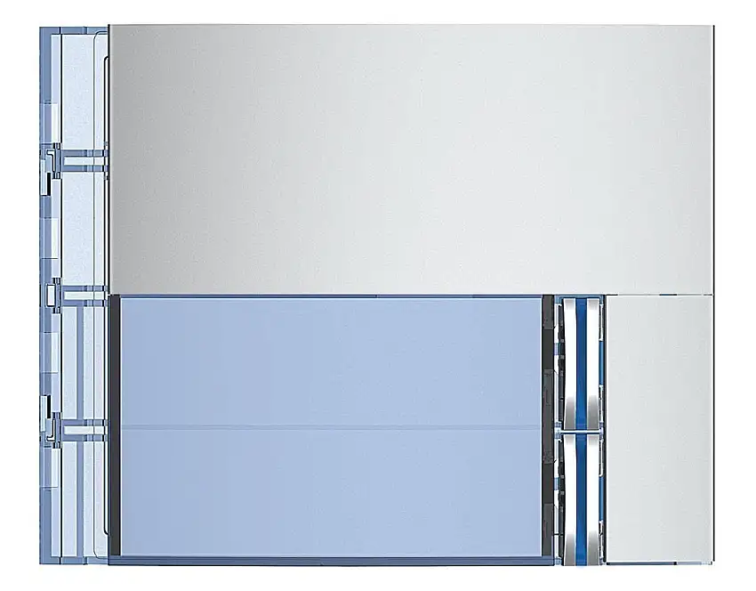 BTICINO 352021 - Frontale 2 pulsanti SFERA New