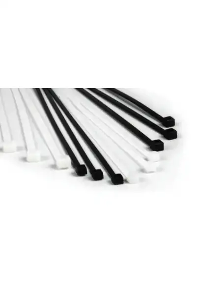 etelec 100 fascette bianche misura 430x4,5mm 100 pezzi ETELEC FB43045