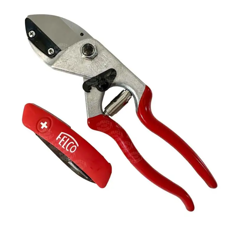 Felco 31 Cesoie da Potatura Manuali ad Incudine con coltello F 502
