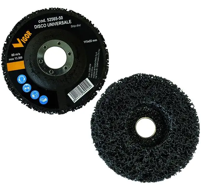 DISCHI UNIVERSALI VIGOR P/PULIRE 115 MM  10 PZ