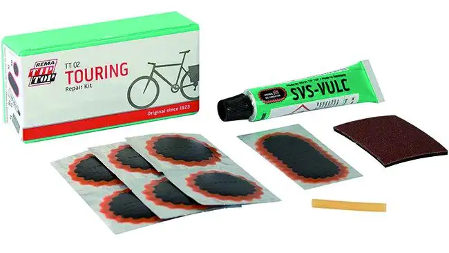 KIT RIPARAZIONE CICLI TIP-TOP TT-BIKE 02 TOURING 9 PEZZI