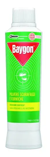 INSETTICIDA BAYGON POLVERE SCARAFAGGI/FORMICHE   250 G 24 PZ