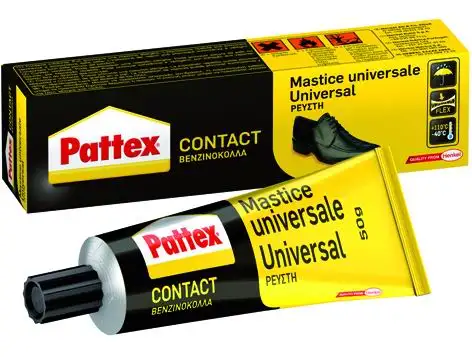 ADESIVI PATTEX UNIVERSALE CONTACT SUPERCHIARO 50 G 12 PZ
