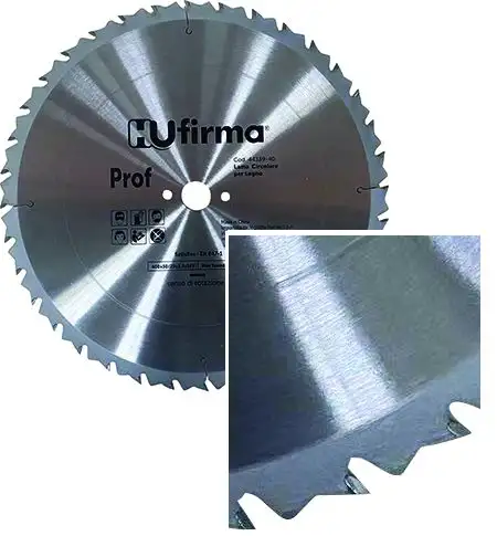 LAMA CIRCOLARE HU-FIRMA LEGNO 48 DENTI WIDIA F30 600 MM