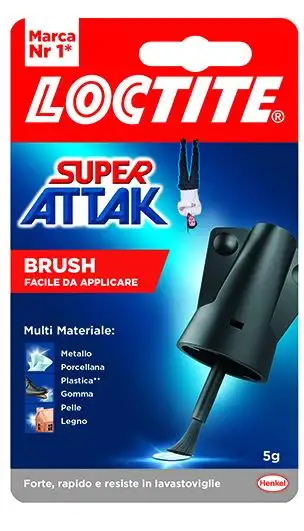 ADESIVI ATTAK SUPER BRUSH 5 G B/FLY 13 PZ