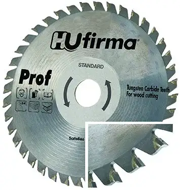 LAMA CIRCOLARE HU-FIRMA LEGNO 40 DENTI WIDIA F30 300 MM