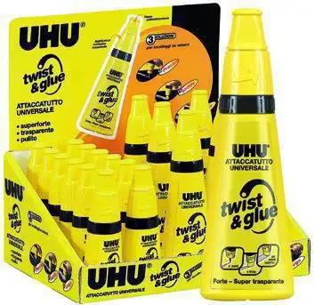 ADESIVI UHU EXTRA GEL TRASPARENTE 20 ML 20 PZ