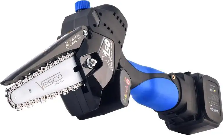 Potatore a catena CORDLESS 150mm 21.6 V. doppia litepro Vesco X150.1