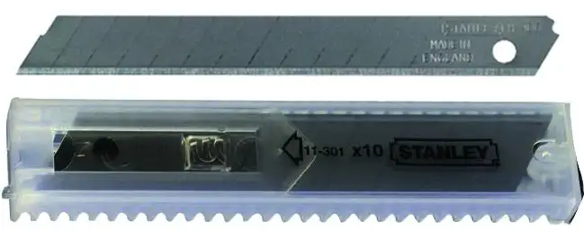 LAME P/COLTELLI STANLEY A SPEZZARE 9 MM 1-11300 100 PZ