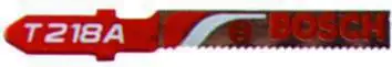 LAME P/SEGHETTI BOSCH T218A ME/FINI  5PZ 2608631032
