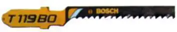 LAME P/SEGHETTI BOSCH T119BO LE/SOTTIL 5PZ 2608630310