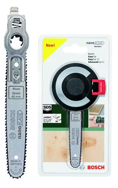 LAME P/SEGHETTI BOSCH EASYCUT NANO-WOOD SPEED 65 2609256D86