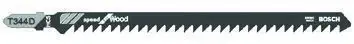 LAME P/SEGHETTI BOSCH T344D LE/GROSSI 3PZ 2608637944