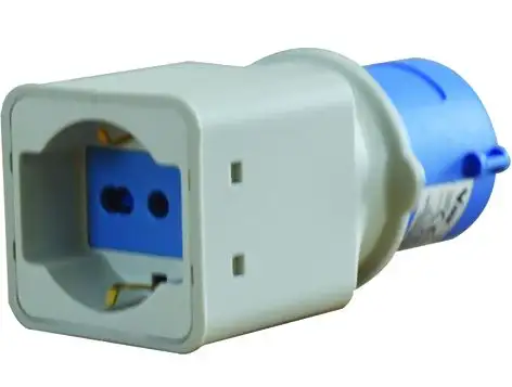 ADATTATORE INDUSTRIALI VIGOR 2P-16A+T CEE-SCHUKO