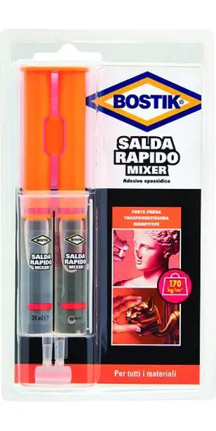ADESIVI BOSTIK SALDARAPIDO MIXER 24 ML 12 PZ