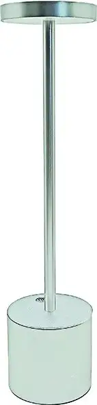 LAMPADA DA TAVOLO VIGOR LED SCILLA 200LM ARGENTO