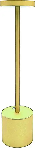 LAMPADA DA TAVOLO VIGOR LED SCILLA 200LM ORO
