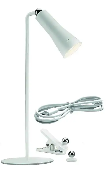 LAMPADA DA TAVOLO VIGOR LED SOPHIA 4IN1 130LM BIANCA