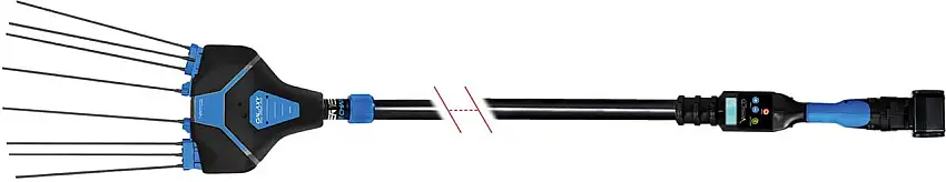 Abbacchiatore cordless GALAXY 21 T asta telescopica 210-320cm con doppia unità Lite PRO 97