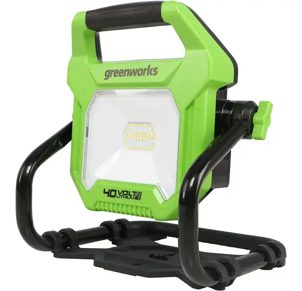 Proiettore led 2000 lumes G40WL Alimentazione ibrida: tramite rete elettrica o batteria da 40 V