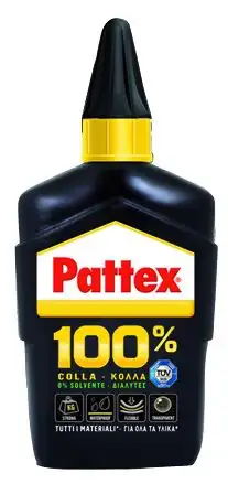 ADESIVI PATTEX COLLA 100% TUTTI I MATERIALI 100 G 12 PZ
