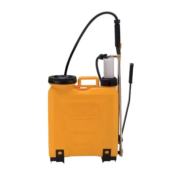 Pompa manuale a spalla UNI 12 litri pompante in plastica - VOLPI 81PUG