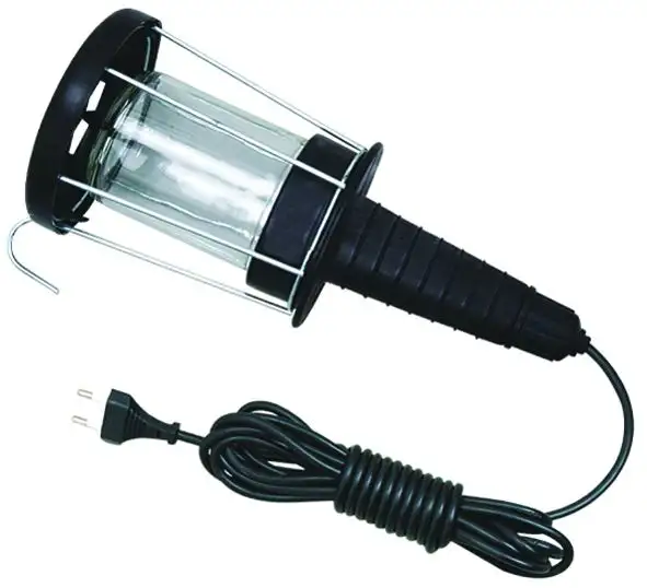LAMPADA ISPEZIONE VIGOR GOMMA 2X0,75 CAVO 5M VLI-GOM