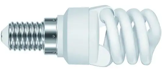 LAMPADE BASSO CONSUMO BLINKY MINISPIRAL CALDA E14 11W- 590LM 5 PZ
