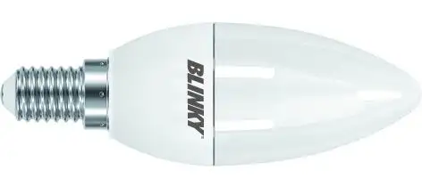 LAMPADE LED VIGOR CANDELA CALDA E14 4W- 350LM 6 PZ