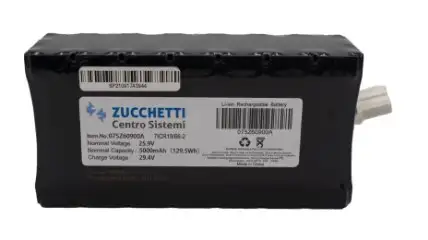 Batteria originale di ricambio 5.0 Ah per ambrogio L60 - twenty L15 - twenty 25 -Twenty 29