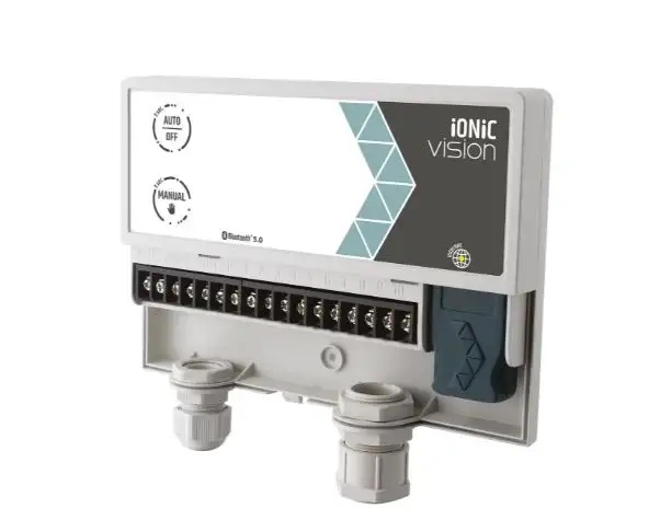 Rain programmatore IONIC VISION INDOOR a 6 settori 24 volt trasformatore esterno+ wifi hub mini nuvola vision