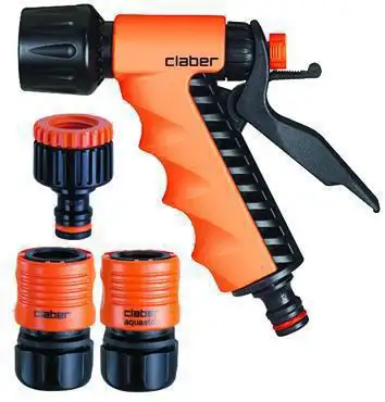 LANCE A PISTOLA CLABER SET C/RACCORDI 1/2" ART. 8551 6 PZ