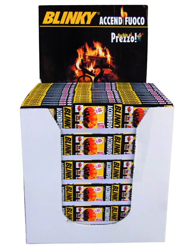 ACCENDIFUOCO BLINKY-LITE PALL-BOX PROMO 270 48 CUBETTI